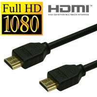 Шнур HDMI-HDMI gold, 1.5 м